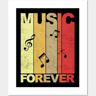 Music Forever Posters and Art